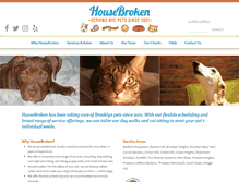 Tablet Screenshot of housebrokenny.com